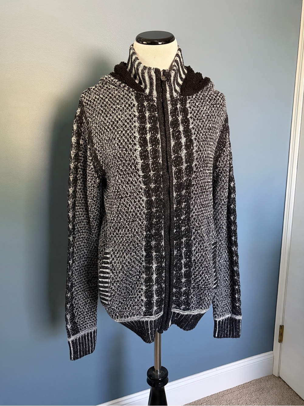 NWT Men’s Xray Jeans Knit Sherpa Jacket